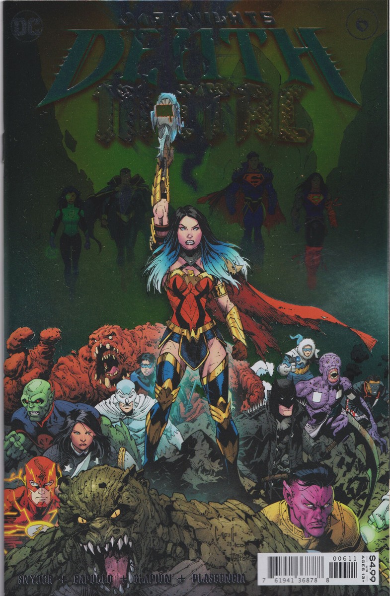 DARK NIGHTS: DEATH METAL #6 (Greg Capullo Foil Variant) ~ DC