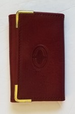 Brown Leather Key Holder With SNAP Very Nice Condition