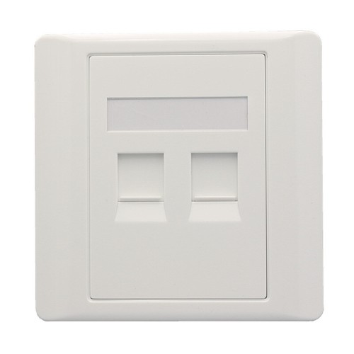 Buchse auf Buchse CAT6 Gigabit Dual-Pass Netzwerk Wandstecker RJ45 LAN Steckdose - Afbeelding 14 van 16
