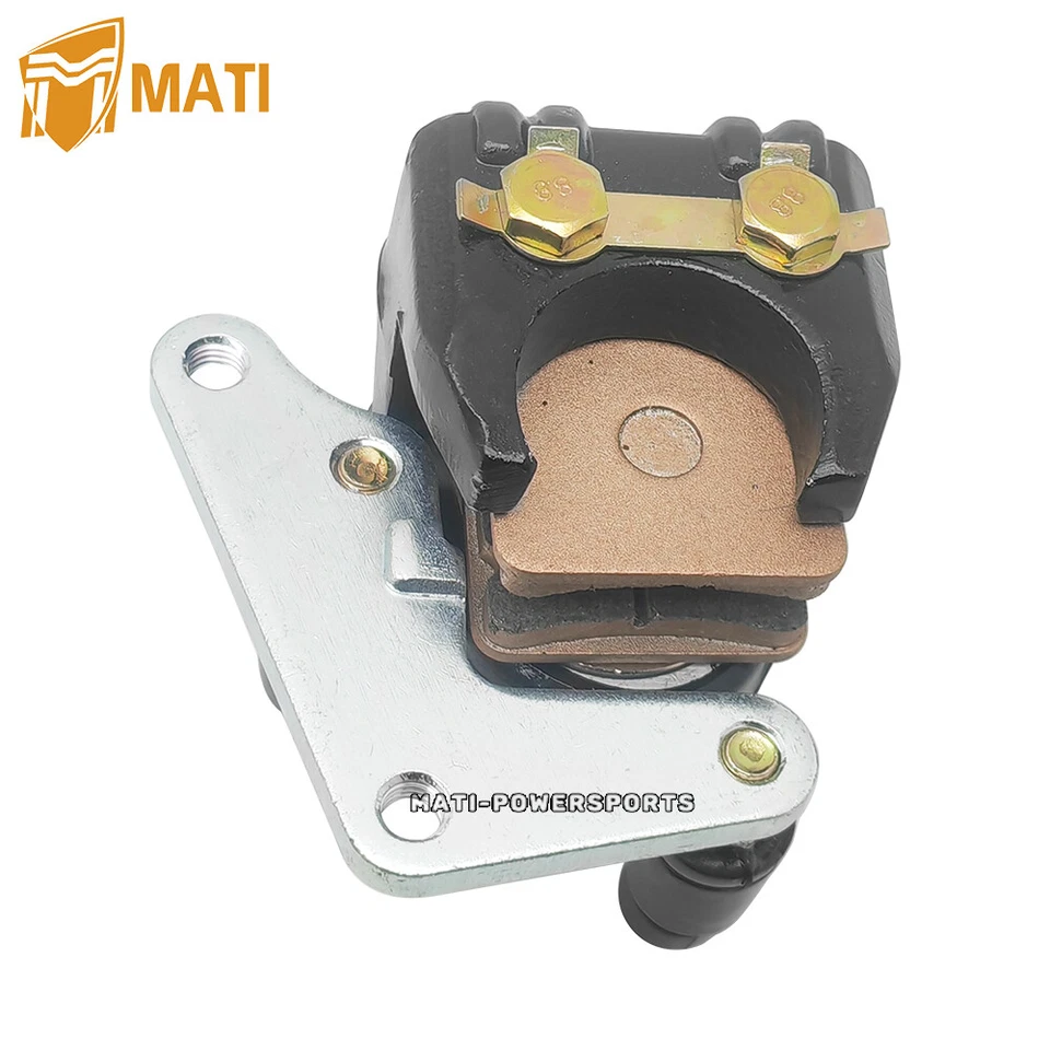Front Brake Caliper With Pads for Honda ATC200X ATC 200X 1983 1984 1985 ATV - Image 3 of 4