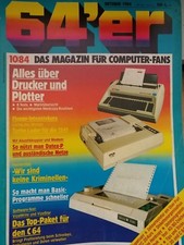 64er (64´er) 10/84 Oktober 1984 C64 Commodor...