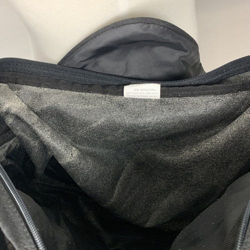 Eddie Bauer Laptop Bag School Crossbody Carry On Black Nylon Messenger Pockets - Afbeelding 12 van 12