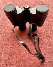 Halina Discovery 8x30 FG Field 7.5° Binoculars with Case Excellent Condition 