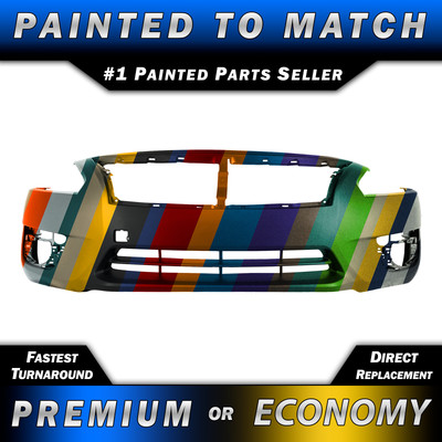 Painted To Match Front Bumper Cover Exact Fit for 2013-2015 Nissan Altima 4door