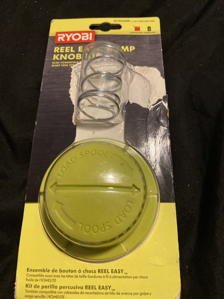 RYOBI Replacement Arborless Bump Knob Reel Easy Trimmer Head Trimmer