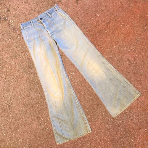 1970s Levi's Orange Tab Bell Bottoms vintage 31x33
