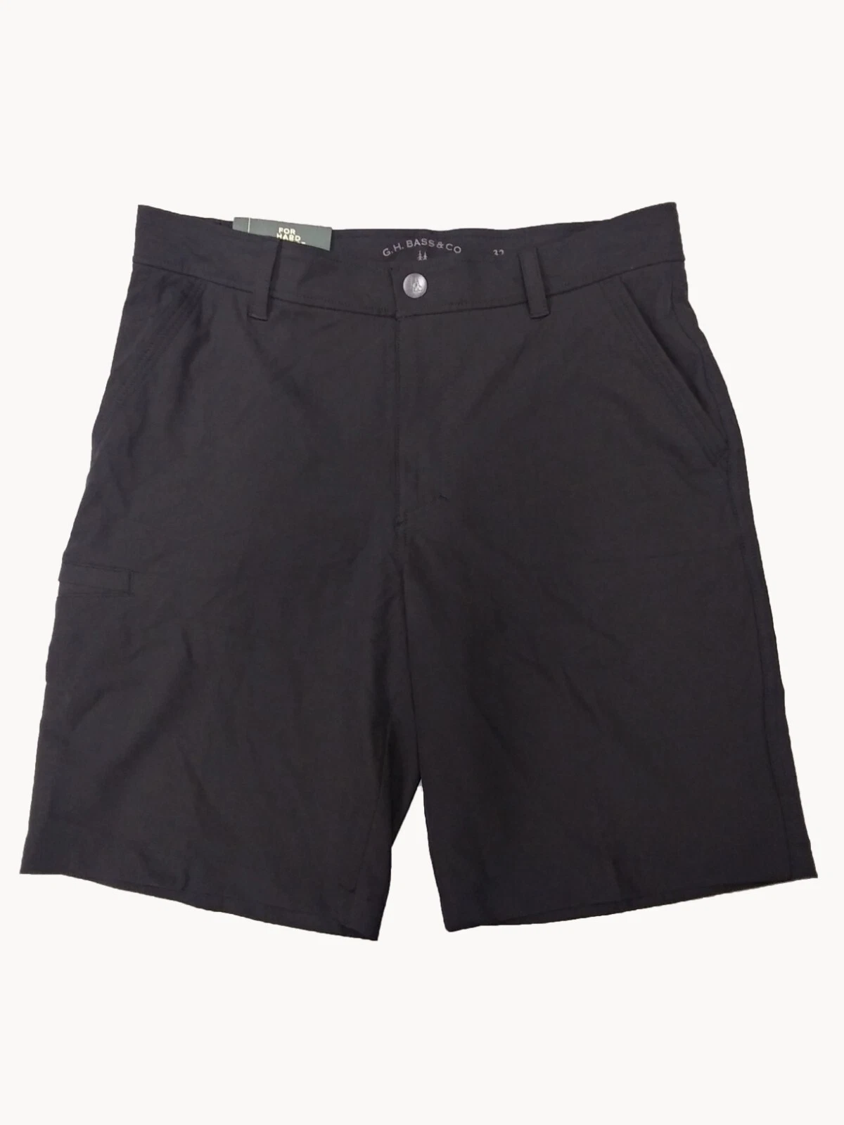 G.H. Bass & Co. Men's Explorer Performance Hybrid Shorts Black
