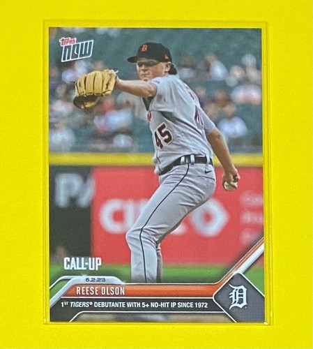 2023 Topps Now 378 Reese Olson