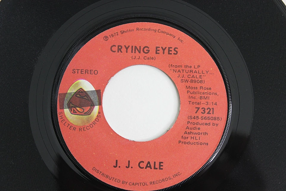 J J CALE Vintage 45rpm After Midnight/Crying Eyes NOS New Old Stock - Image 3 of 4