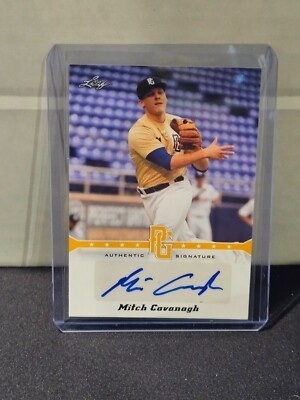 2013 Leaf Perfect Game Showcase - Autographs Gold #A-MC5 Mitch Cavanagh 47/50
