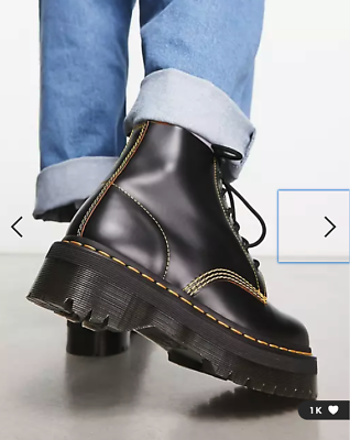 DR. MARTENS 101 UB QUAD Platform Ankle Boots MSRP$249 Unisex DR. MARTENS 101 UB QUAD Platform Ankle Boots MSRP$249 Unisex