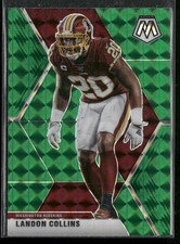 2020 Panini Mosaic #199 Landon Collins Prizm Green
