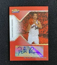2004-05 Topps Finest Rookie Autograph Red Peter John Ramos /59 #184