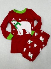 Kids Pajamas Hop Boys 2 Years Red Pajama Set New NWOT