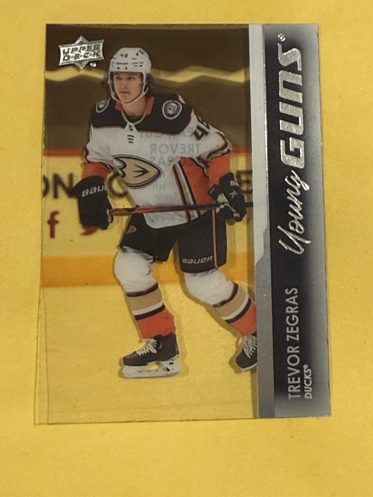 2021-22 UD Upper Deck Series 1 TREVOR ZEGRAS Clear Cut Young Guns #232