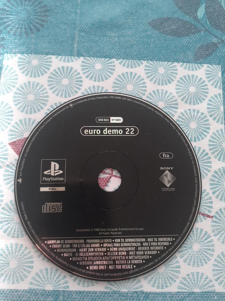CD de Démo Playstation Magazine 22 PAL Sony PS1 PSX Disc - Photo 3/4