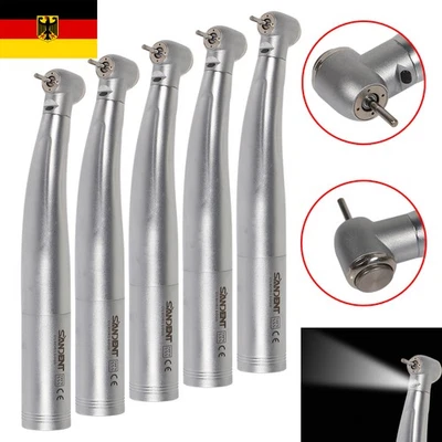 SANDENT 1-5 PCS Dental LED Fiber Optic Handstück Turbine mit Licht für KaVo Multiflex