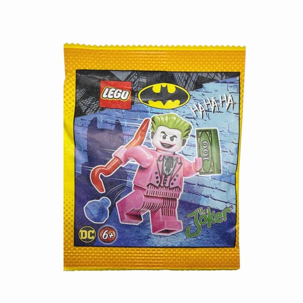 Lego Dc Comics Super Heroes Minifigur | The Joker (212327) Paperbag Neu / Ovp-image
