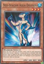 YuGiOh Neo-Spacian Aqua Dolphin LED6-EN018 Common Englisch Excellent 1st