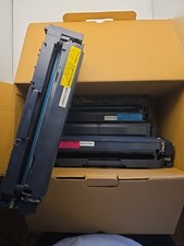 4x 046 Toner Cartridge for Canon imageCLASS Empty Empty Empty Empty