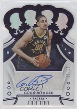 2019-20 Panini Crown Royale Rookies Purple 23/25 Goga Bitadze #CR-GGB Auto 5yi