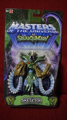 2003 Masters Of The Universe Vs The SnakeMen Snake Crush Skeletor Sealed New