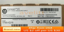 Allen-Bradley 1769-IQ16 CompactLogix 1500 16-channel digital input module 24VDC