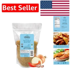 Versatile Organic No Salt Seasoning - Ideal for Vegetables, Fish & More - 16 Oz