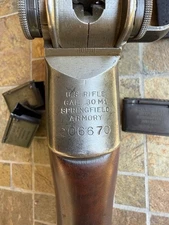 M1 RIFLE Garand Enbloc Clip SA marked. Personalized to your rifles unique SN