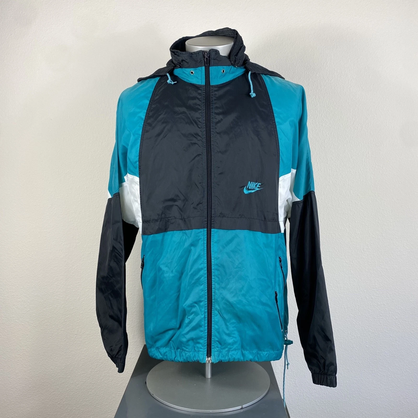 1990s Nike Windbreaker Zip-Up Jacket