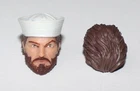PURGE 31 Shipwreck Head Hairpiece Lot GIJOE CLASSIFIED SERIES 6" Scale 1/12