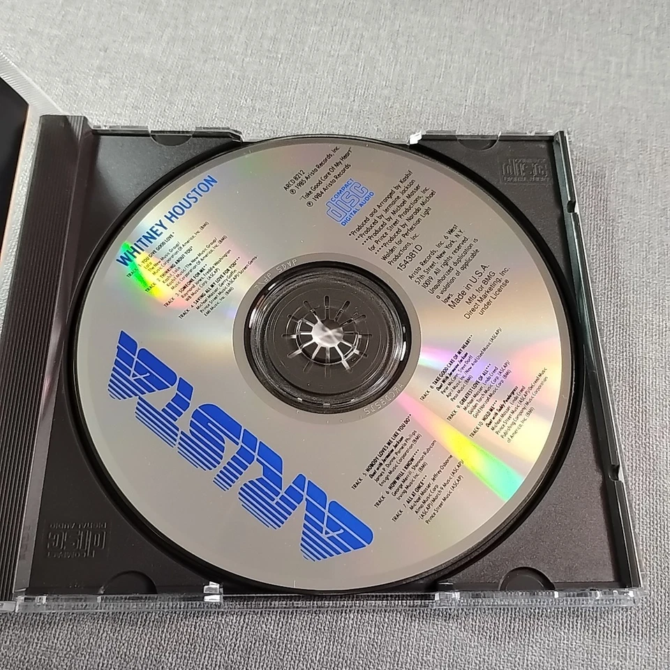 Whitney Houston 7 CD Lot Baby Tonight Just Whitney Bodyguard Waiting Exhale Love Foto 4 de 4