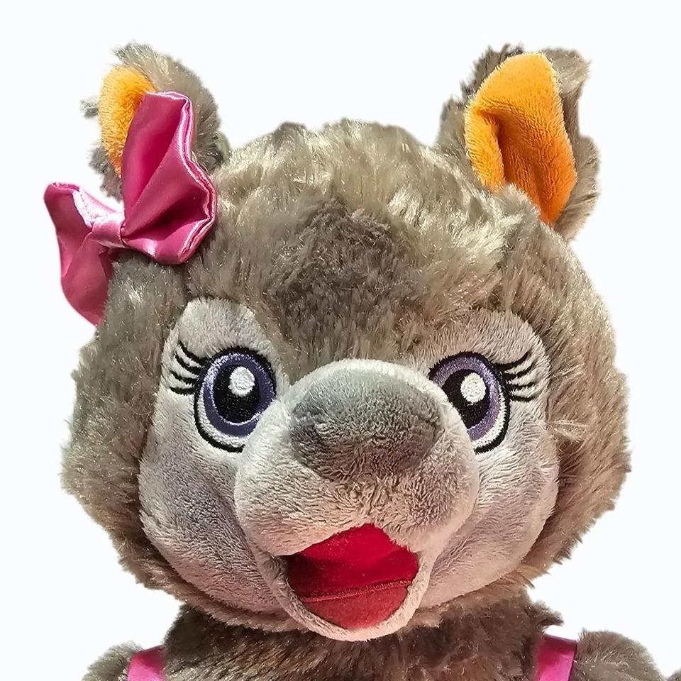 Great Wolf Lodge Story Time Fleece Blanket  AND 17" BAB Violet The Wolf Plush - Image 4 of 4