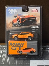 1/64 MINI GT#360 LAMBORGHINI URUS DIECAST MODEL ARANCIO BOREALIS ORANGE MGT00360