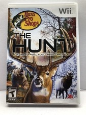 Bass Pro Shops: The Hunt (Nintendo Wii, 2010) Complete w/ Manual - Tested