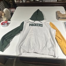 Green Bay Packers NFL Team Apparel Tri Colored XXL Hoodie - Barely Worn