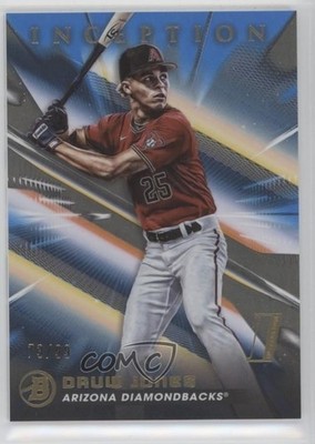 2023 Bowman Inception Blue Foil 73/99 Druw Jones #10 12zr
