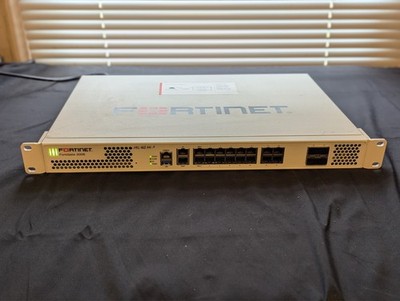 Fortinet - FortiGate 200E 18xGE Firewall FG-200E License Expired w/ Ears - AS-IS