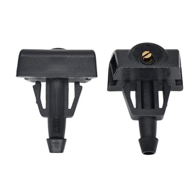 2pcs Front Wiper Sprays jet Front Windshield Washer Nozzles for TIIDA & Sylphy