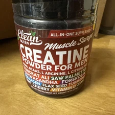 Clean Nutra Muscle Surge - All-in-One Creatine Powder for Men