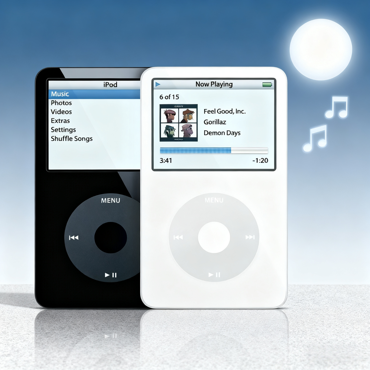 Apple iPod Classic 第5世代 SSD 128GB APPLE iPOD CLASSIC 5.5th Turq Teal 128GB SSD Wolfson DAC Atomic