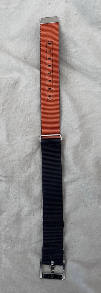 Correia Hamilton cáqui azul marinho náilon preto e laranja H823050 - Imagem 3 de 4