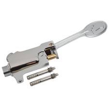  Bathroom Sink Faucet Floor Foot Pedal Control Switch Copper Bathroom Faucet UK 