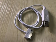 Custom DC 12V USB-30PIN Charging Cable Cord for iPod 4 4th Gen A1059