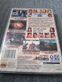 Acclaim Street Fighter: The Movie Sega Saturn Fighting Manual T NTSC-U/C