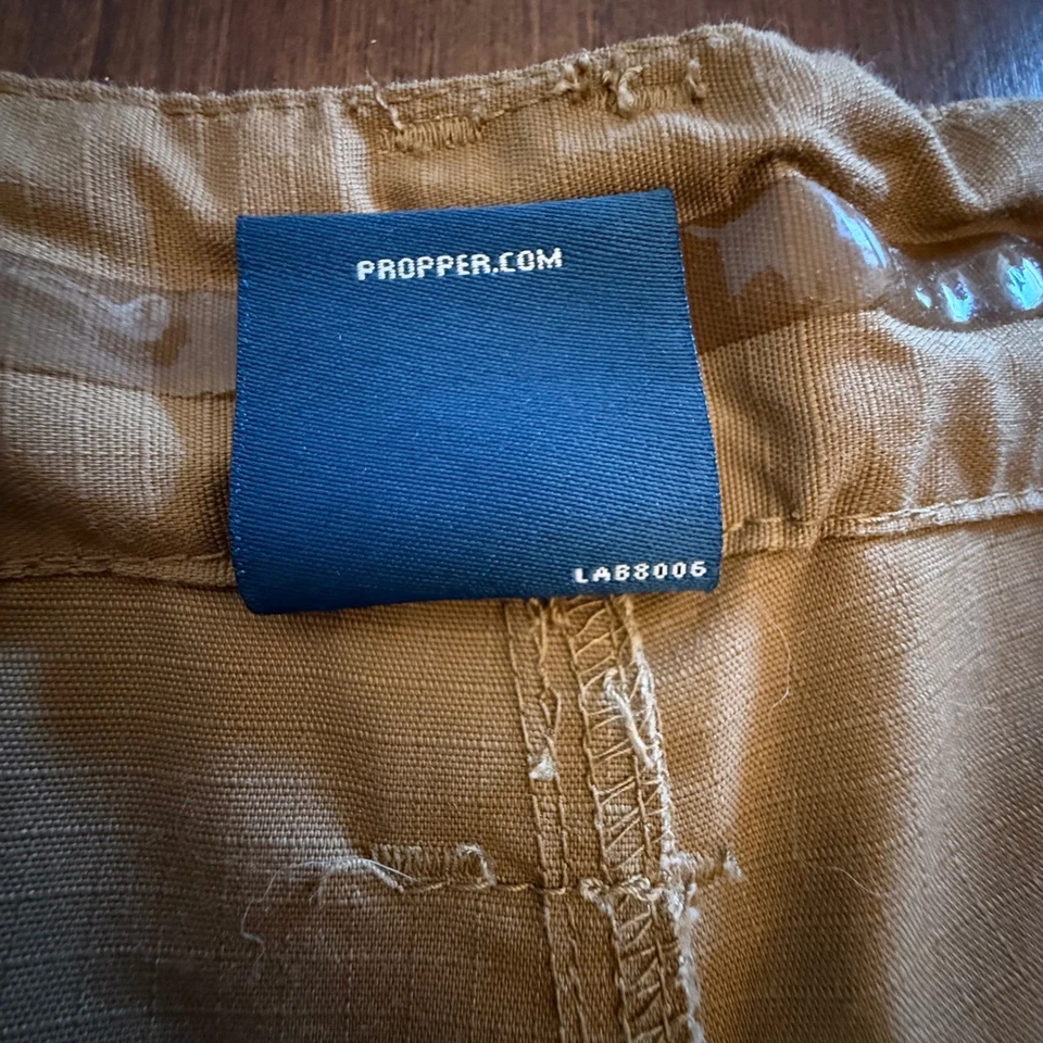 Propper Mens Tactical cargo Pants 42x32 Cargo Utility Workwear Coyote Brown - Image 3 of 4