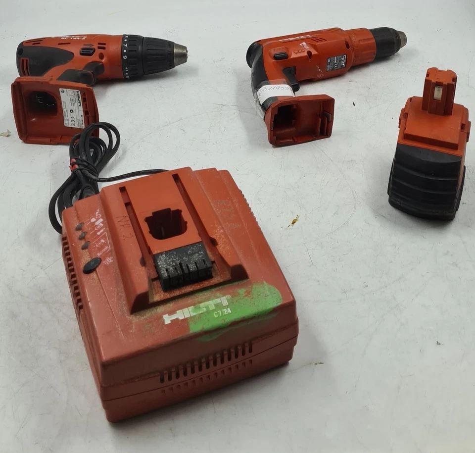 Lote de 4 herramientas Hilti diferentes, SF 120-A, SF144-A, no funcionan para piezas/reparación Foto 2 de 4