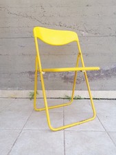 Sedia pieghevole TED IKEA Niels Gammelgaard 1976 vintage colorata RARA