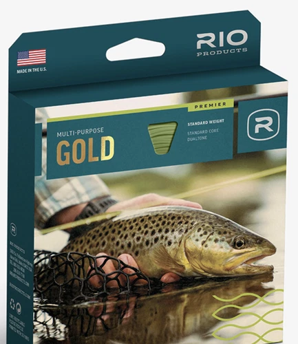 Rio Premier Rio Gold Fly Line, Moss/Gold, WF5F