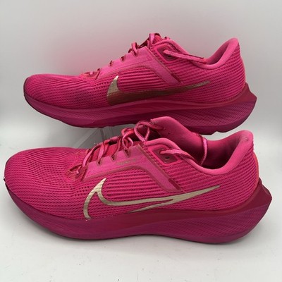 Nike Air Zoom Pegasus 40 Fierce Pink Running Shoes DV3854-601 Women's Sz 10